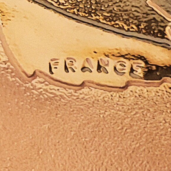 Vintage Arcoroc France Rosaline Pink Swirl Glass Salad Bowl 9" MCM Serving Bowl - Picture 7 of 10